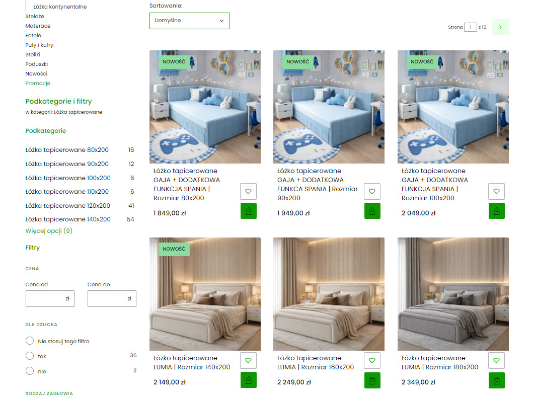 Łóżka tapicerowane 160x200, 180x200 czy 200x200 - jaki rozmiar zapewni komfort snu?