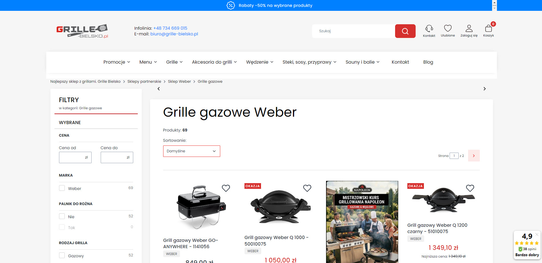 Grille gazowe Weber - czym wyróżniają się na tle innych marek i czy warto w nie inwestować?