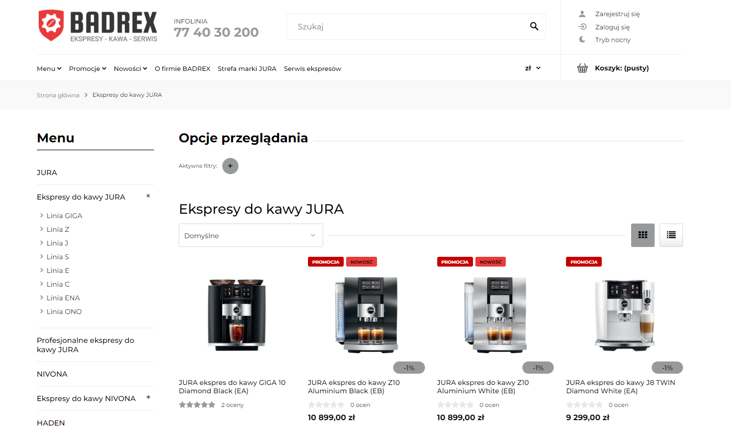 Które ekspresy do kawy JURA sprawdzą się u osób pijących głównie espresso, a które u fanów kaw mlecznych?