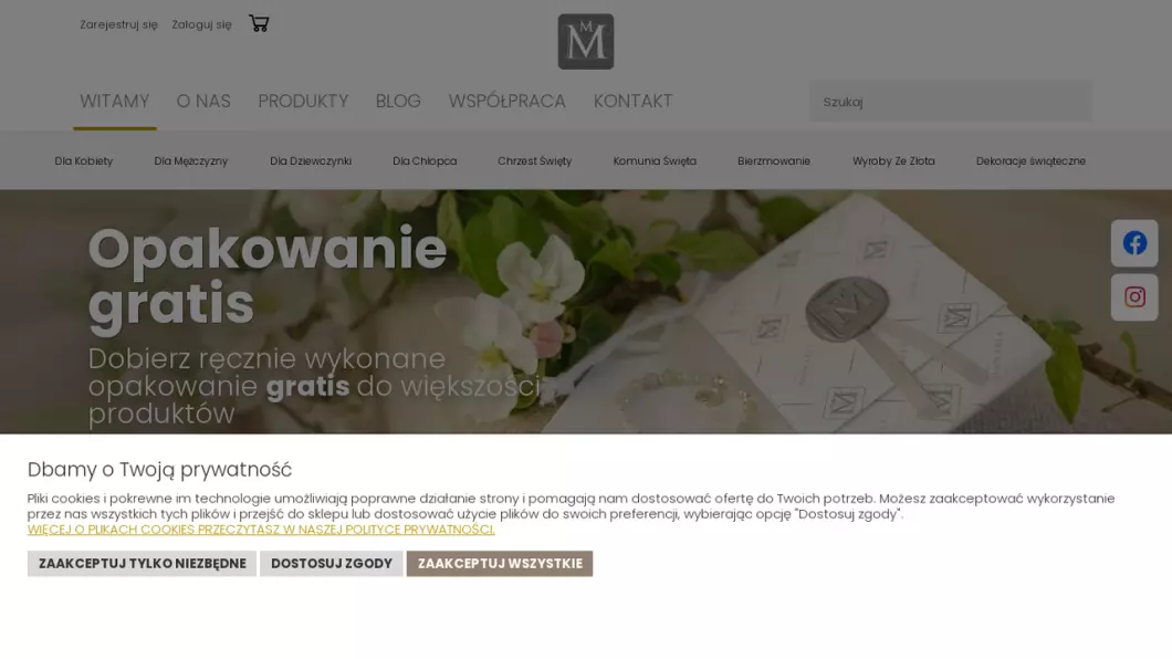 MiaMaria Biżuteria Chrześcijańska - zrzut ekranu