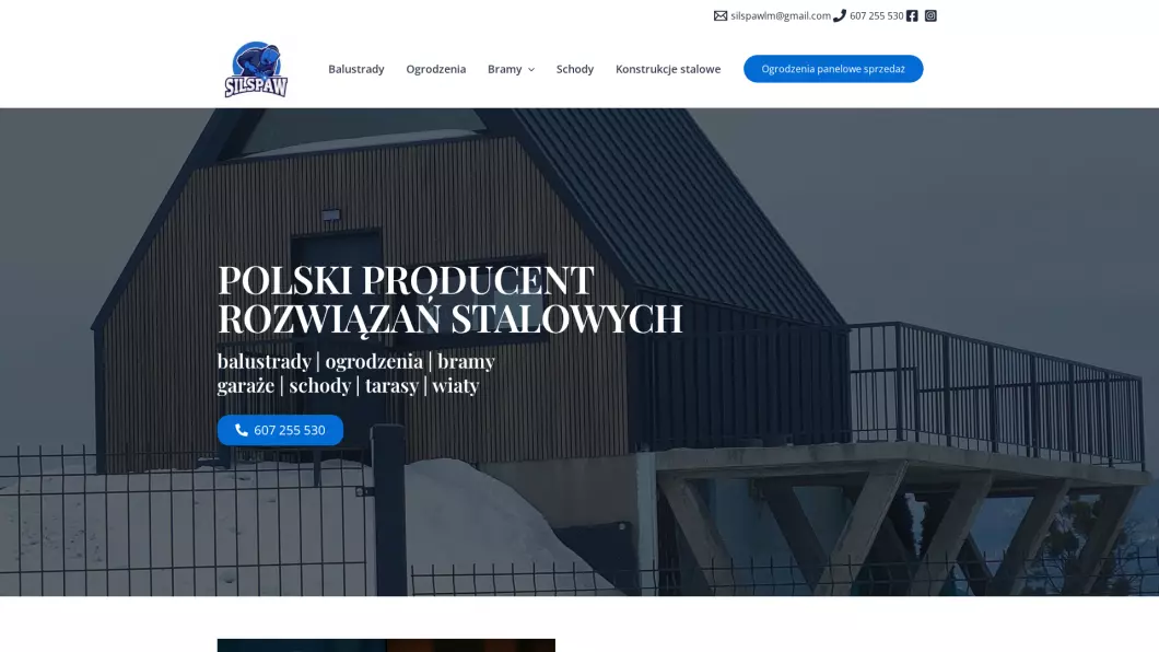 Silspaw Usługi spawalnicze - zrzut ekranu