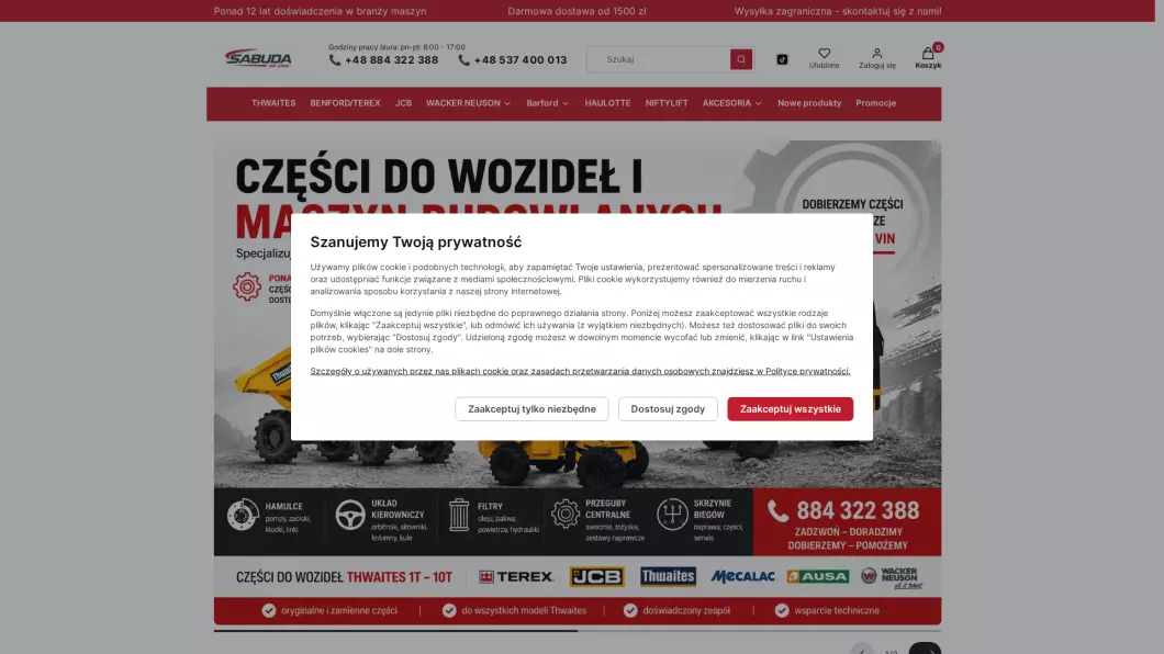 Wozidła Sabuda - zrzut ekranu