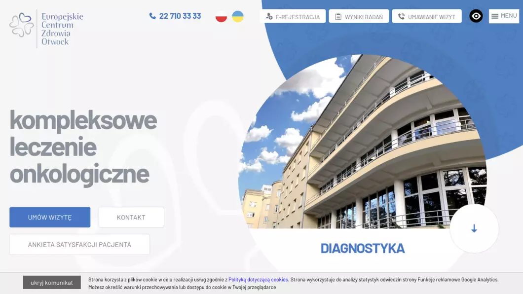 ECZ Otwock - zrzut ekranu
