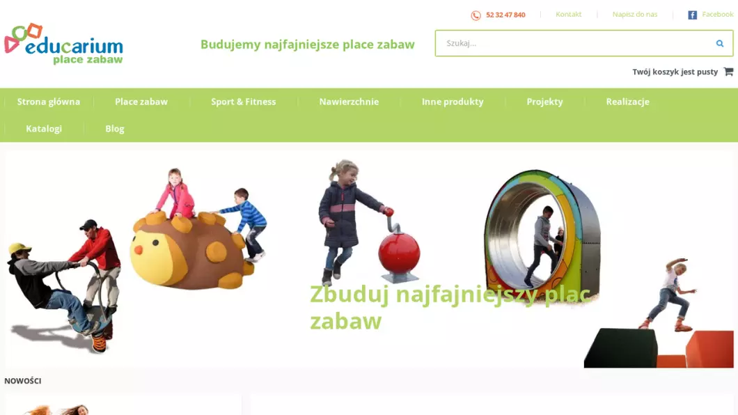 Educarium - zrzut ekranu